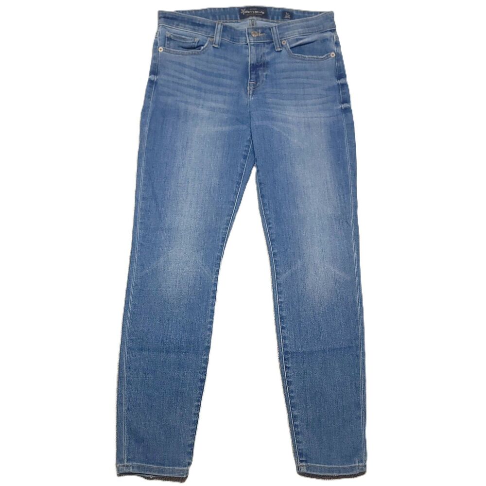 Lucky Brand Stella Skinny Jeans Womens 4/27 Stretch Blue Denim Pants